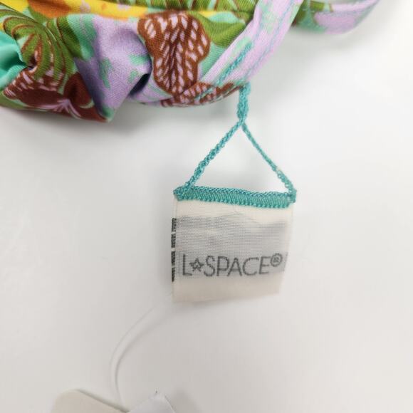 L*Space Rose Bikini Top in Floral Print Size Small Underwire NWT - Picture 5 of 5